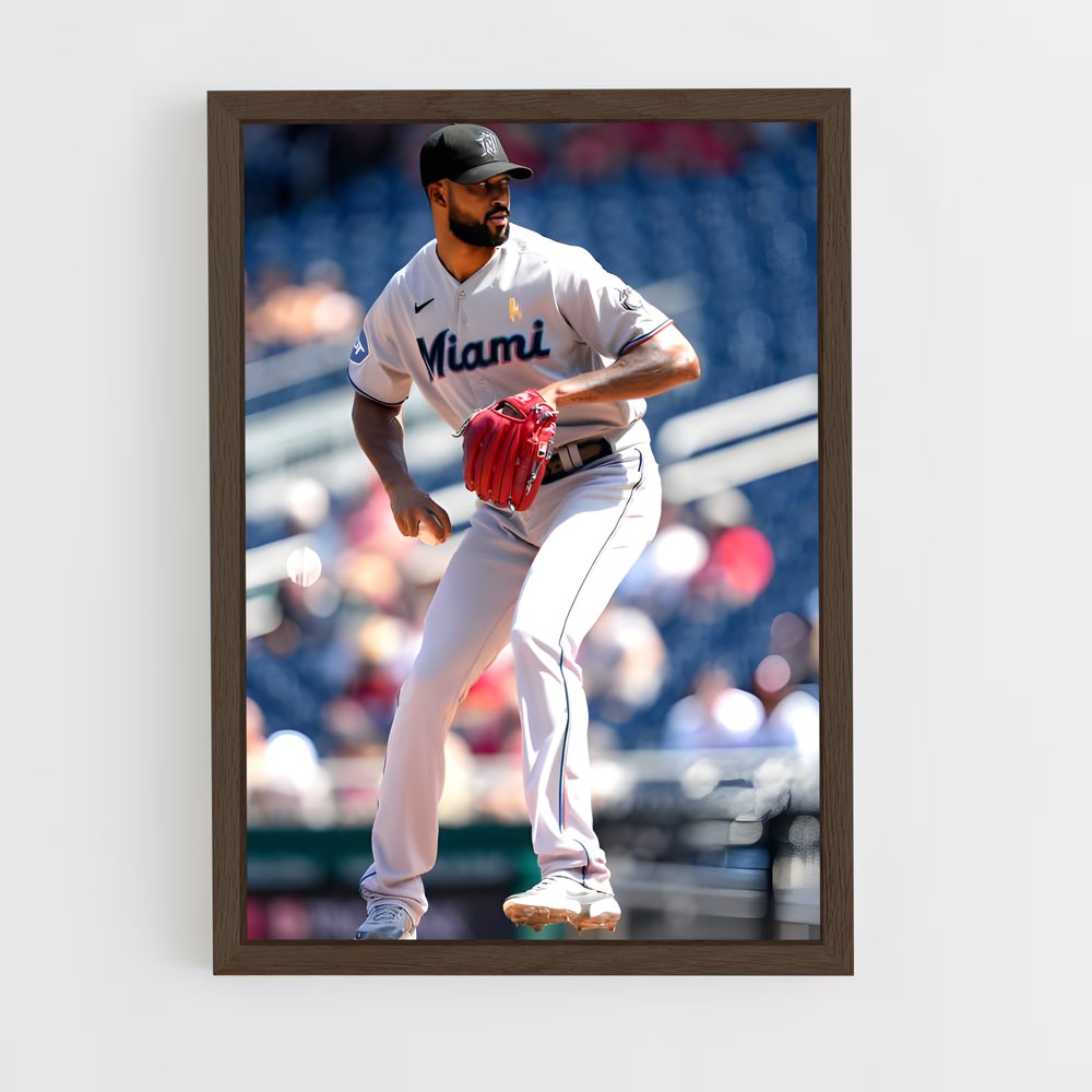 Poster Le Lancer de Sandy – affiche Baseball (vue 5)